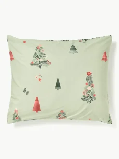Katoenen perkal kussenhoes Pine^Westwing Collection Clearance