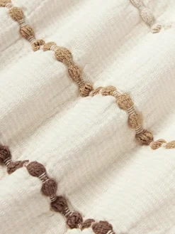 Katoenen perkal kussensloop Arabella^Westwing Collection Sale