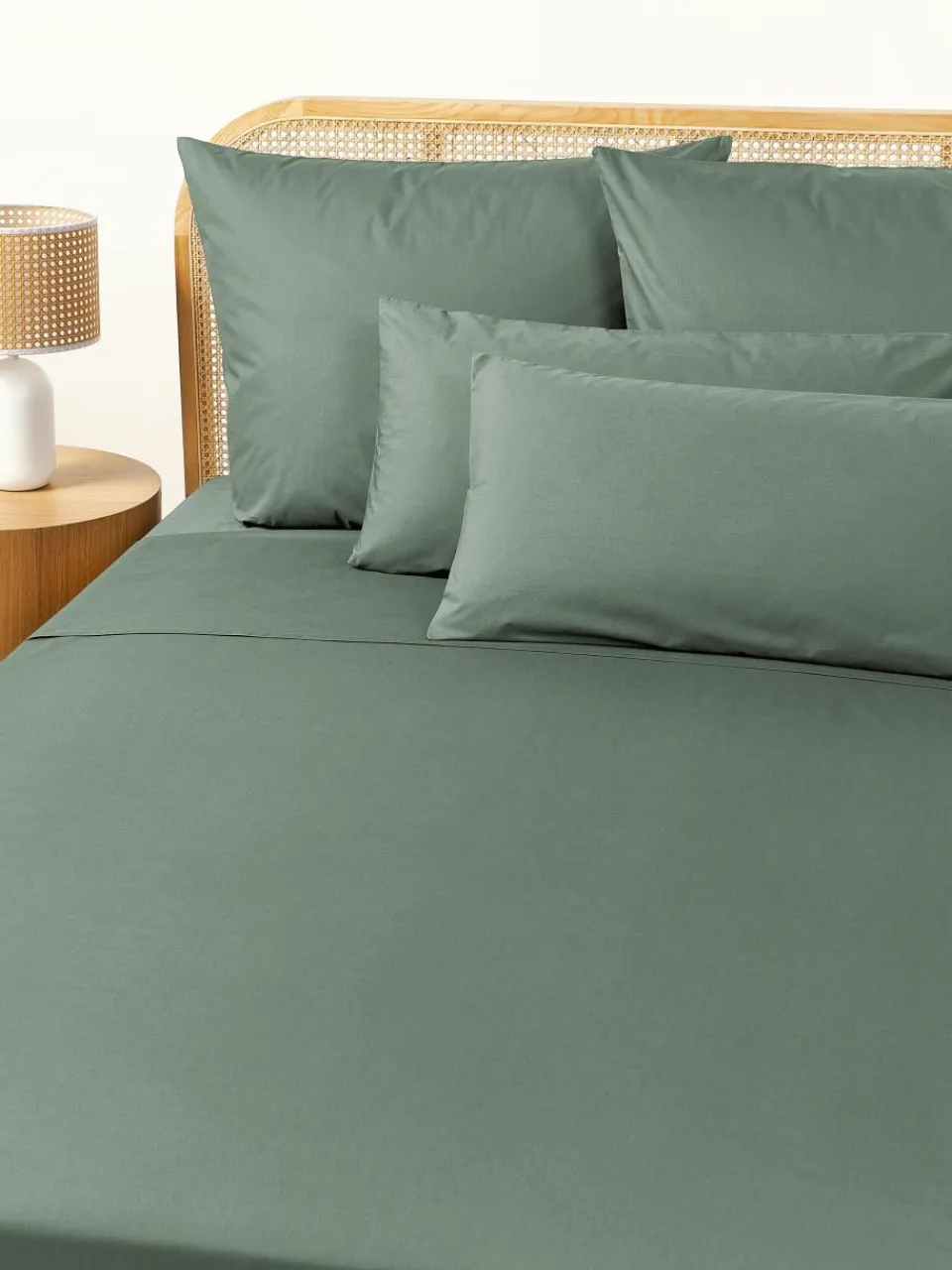 Katoenen perkal laken Elsie^Westwing Collection Outlet