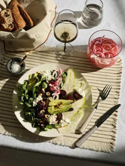 Katoenen placemats Elouise met franjes, 2 stuks^Broste Copenhagen Outlet
