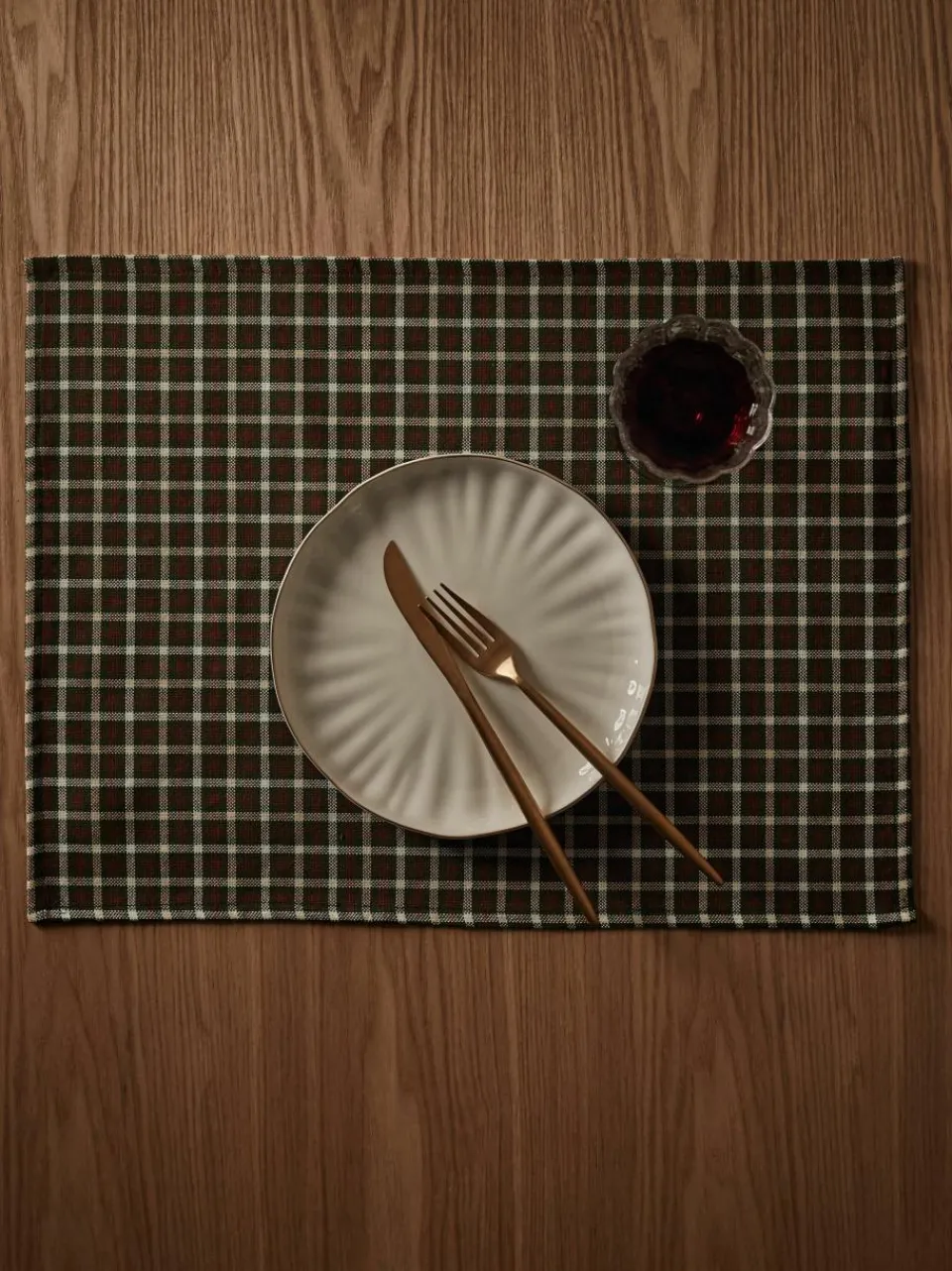 Katoenen placemats Ulla, set van 2^Westwing Collection Online
