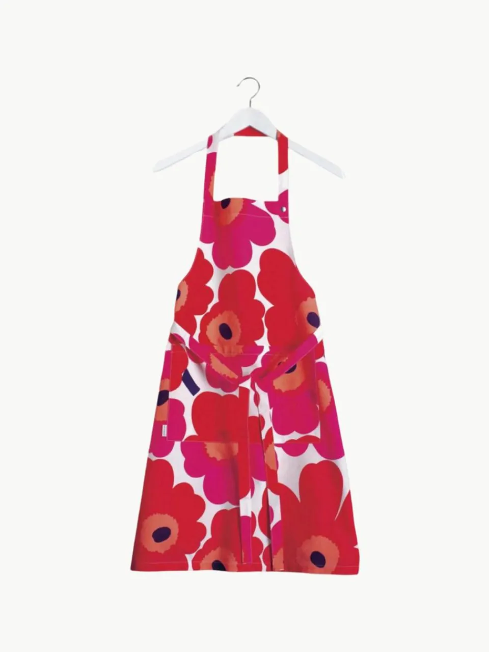 Katoenen schort Pieni Unikko^Marimekko Sale