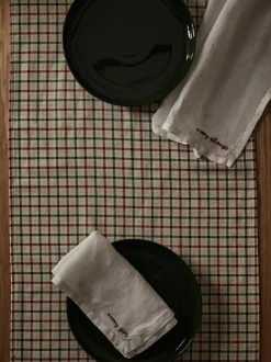 Katoenen tafelloper Ulla^Westwing Collection Outlet