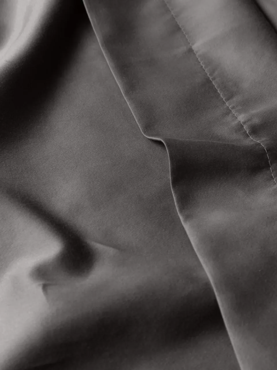 Katoensatijnen dekbedovertrek Premium^Westwing Collection Outlet