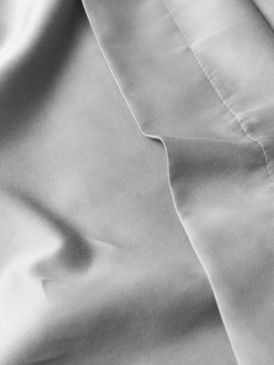 Katoensatijnen dekbedovertrek Premium^Westwing Collection New