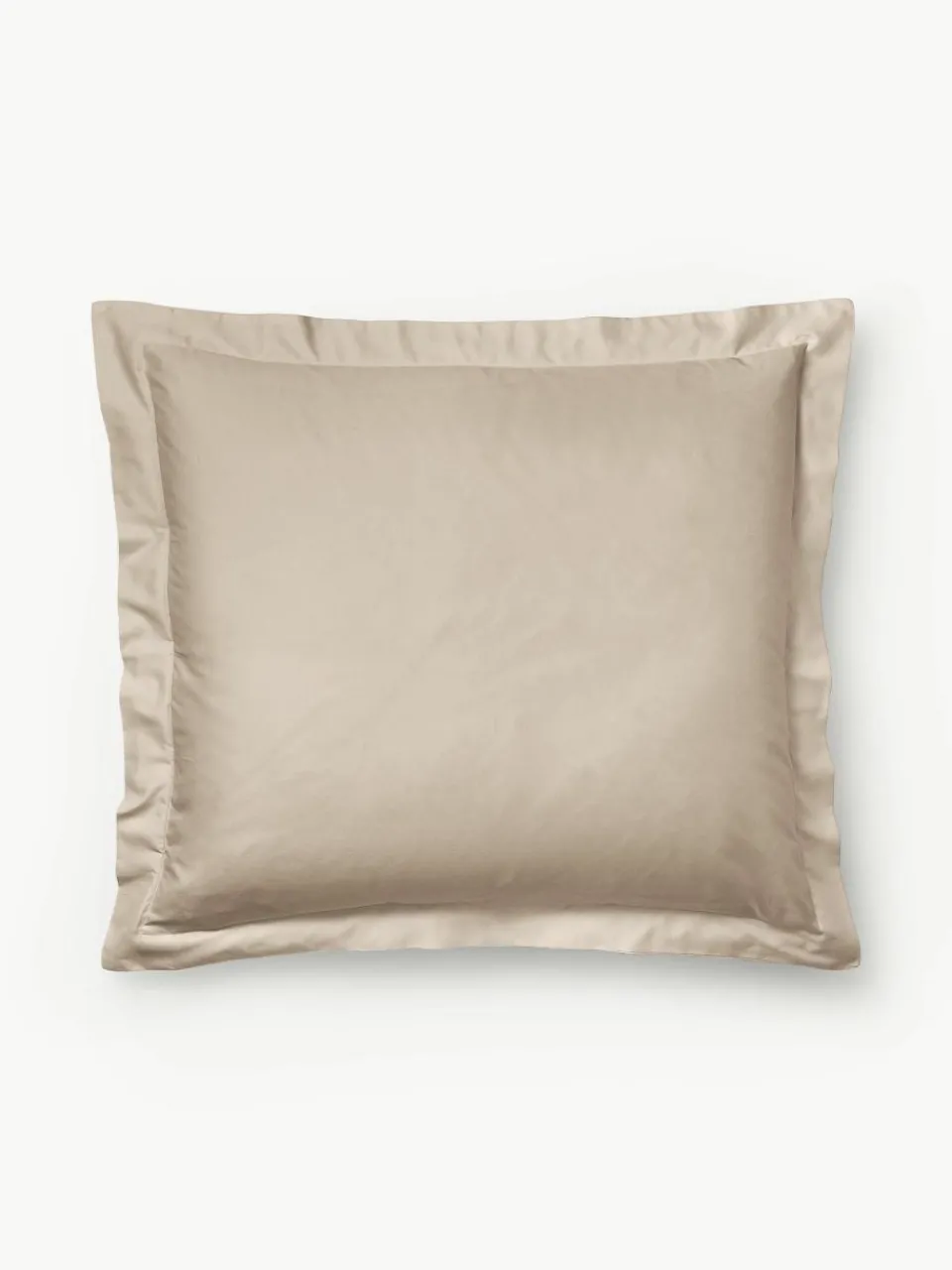Katoensatijnen kussenhoes Premium^Westwing Collection Outlet