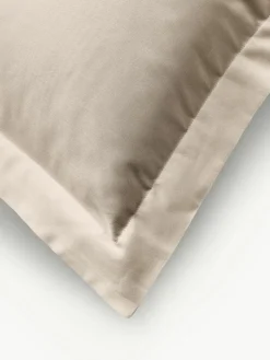 Katoensatijnen kussenhoes Premium^Westwing Collection Outlet