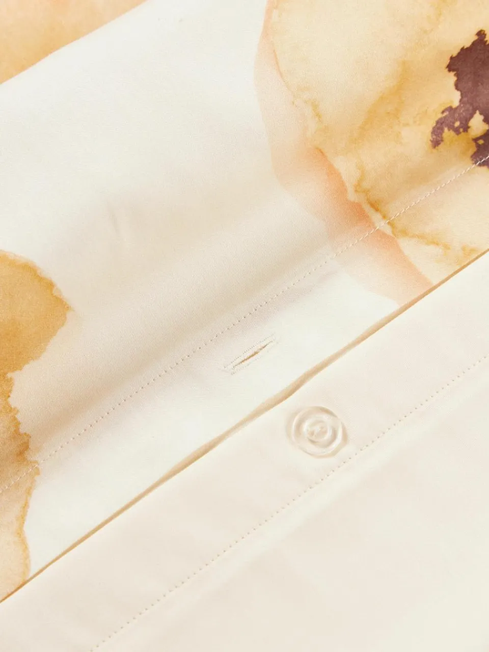 Katoensatijnen kussenhoes Fiorella met bloemenprint^Westwing Collection Hot