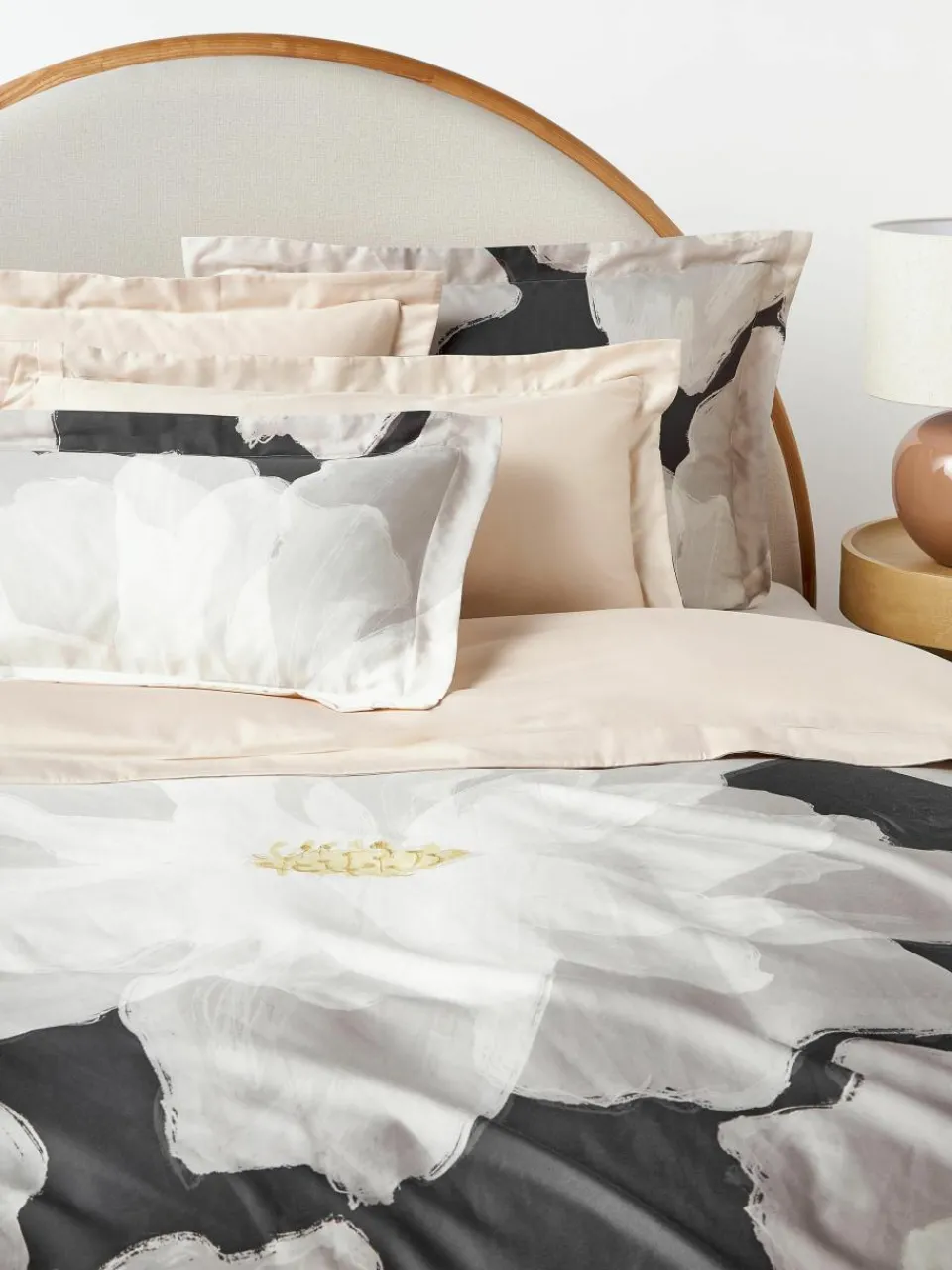 Katoensatijnen kussenhoes Alyssa^Westwing Collection New