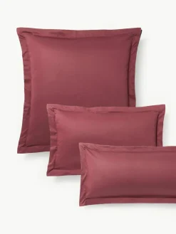 Katoensatijnen kussenhoes Premium^Westwing Collection New
