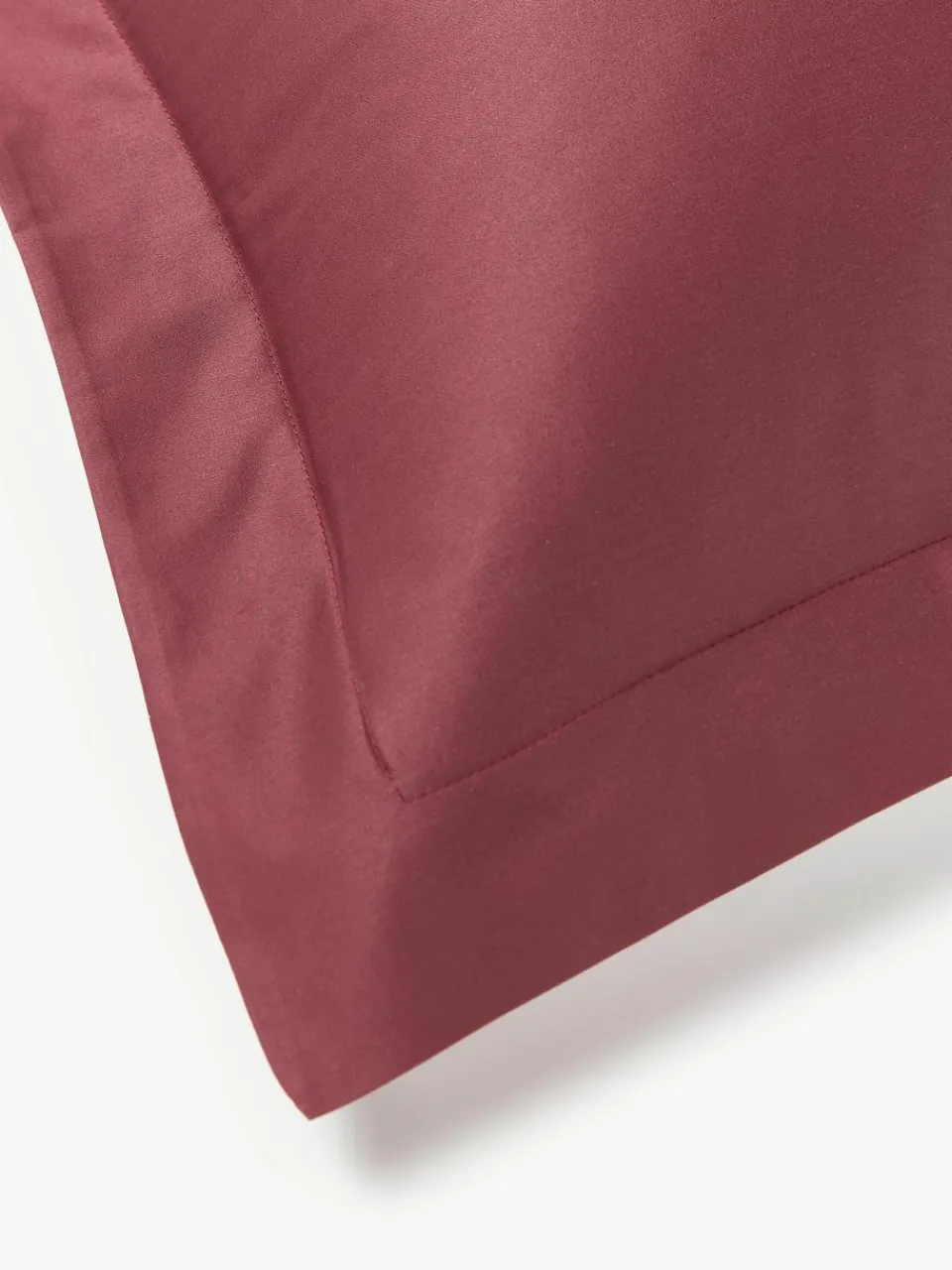 Katoensatijnen kussenhoes Premium^Westwing Collection New