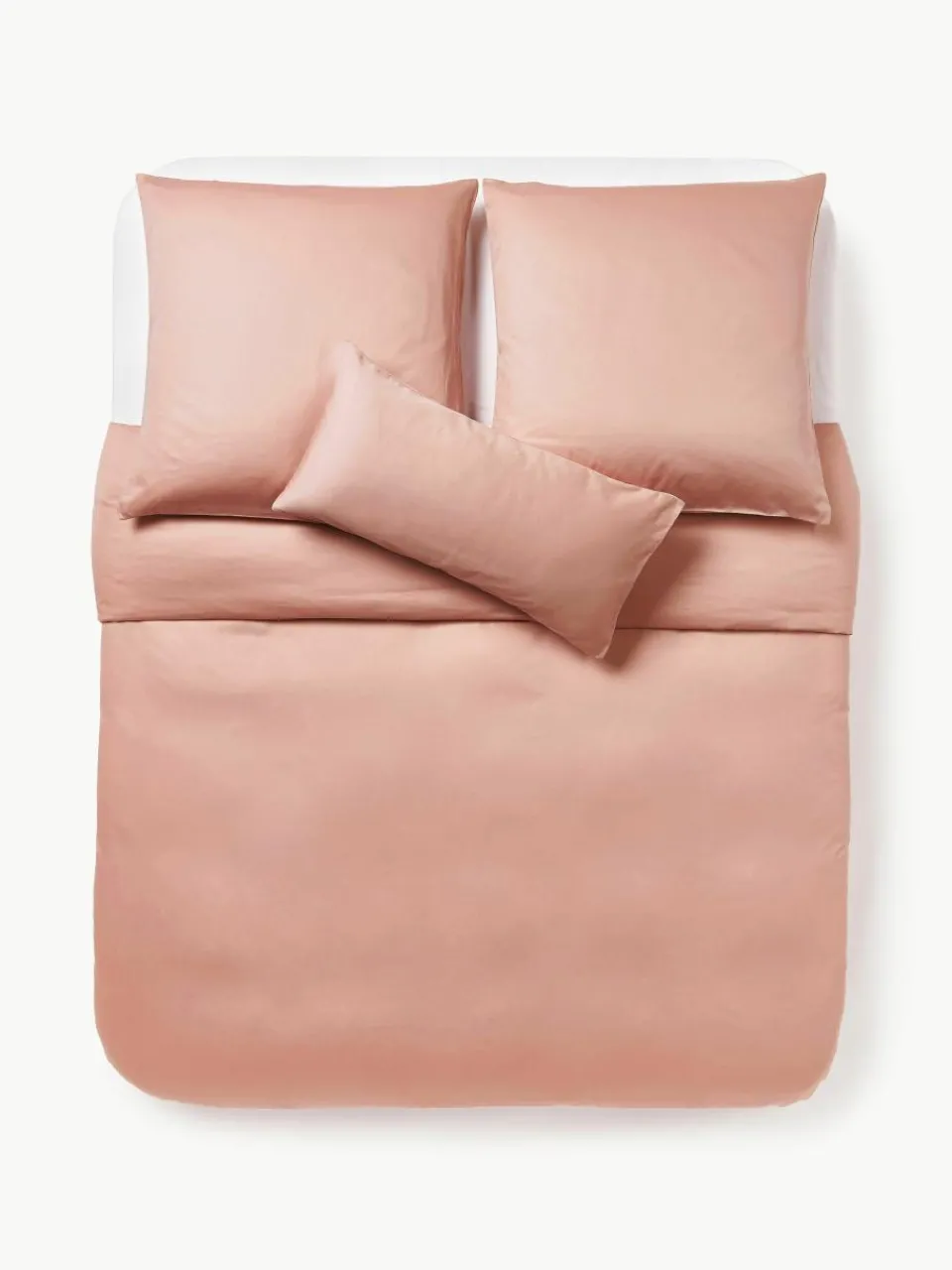 Katoensatijnen kussenhoes Comfort^Westwing Collection Online