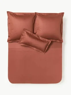Katoensatijnen laken Premium^Westwing Collection Hot