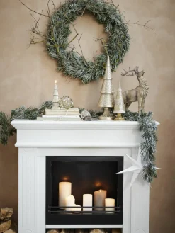 Kerstkrans Vintia, Ø 65 cm^Lene Bjerre Outlet