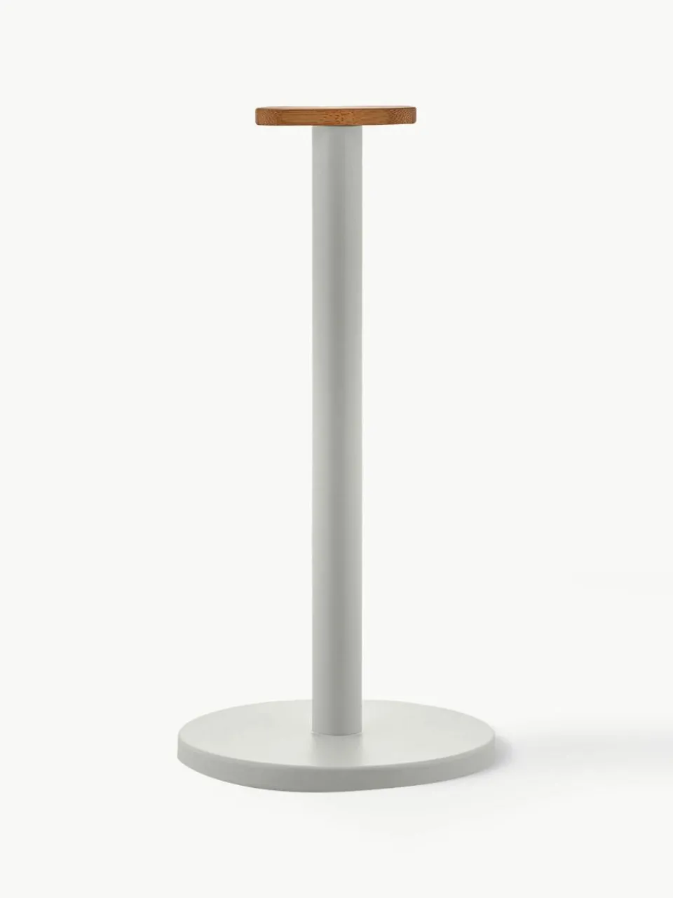 Keukenrolhouder Mattina met bamboehouten decoratie^ALESSI Sale