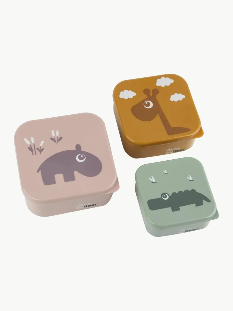 Kinderlunchbox Deer Friends, set van 3^Done by Deer New