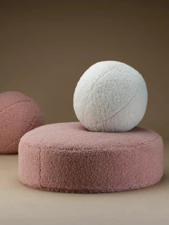 Kinderpoef Sugar uit teddy, Ø 65 cm^Wigiwama Discount