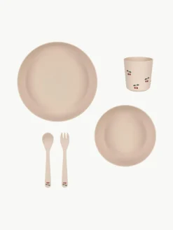 Kinderserviesset Cherry, 5-delig^Konges Slojd Hot