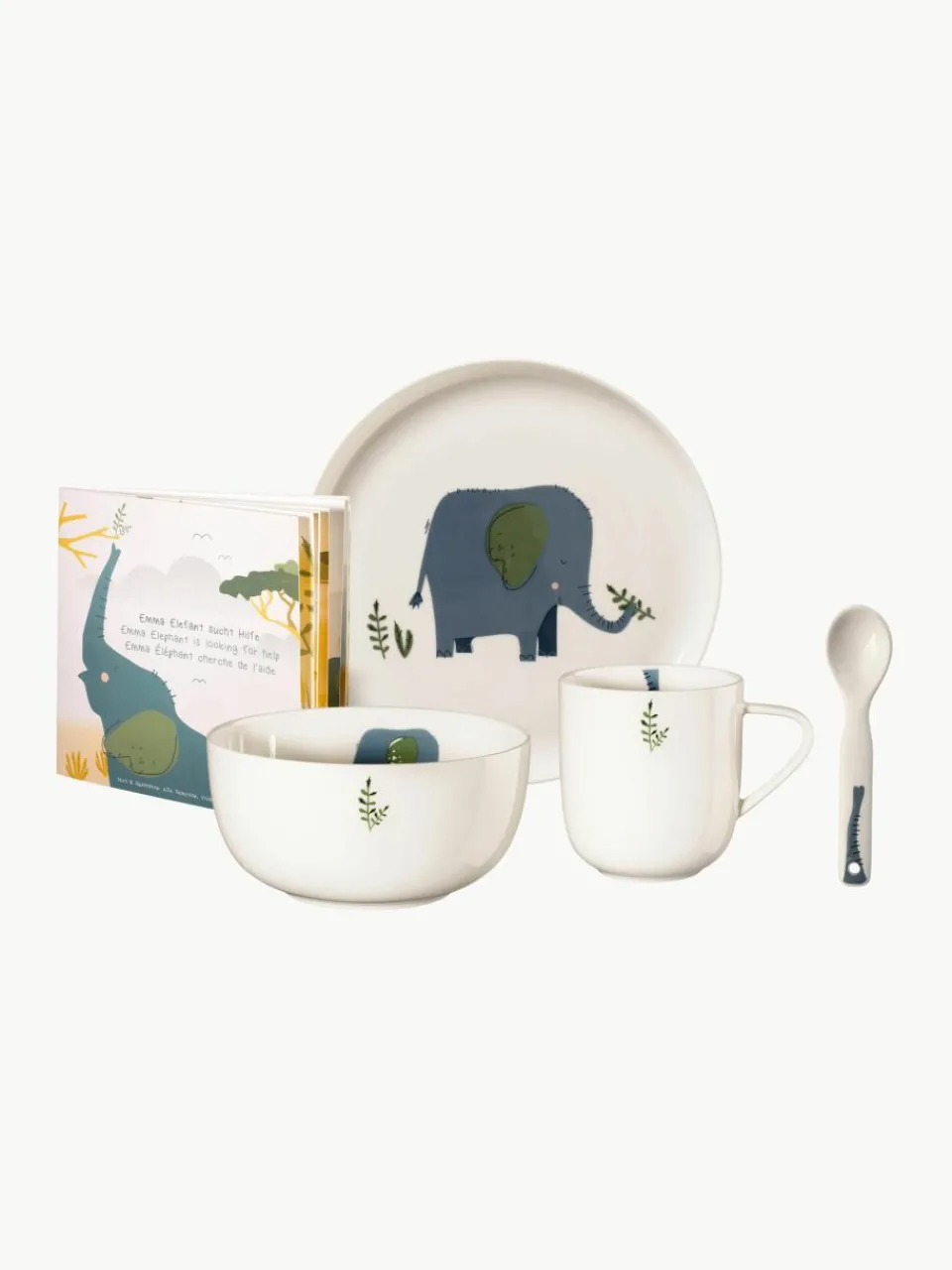 Kinderserviesset Emma Elefant, 5-delig^ASA Selection Discount