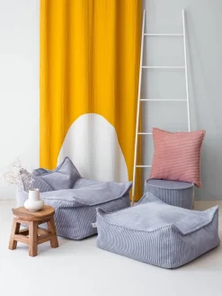 Kindervloerkussen Sugar van corduroy^Wigiwama Sale