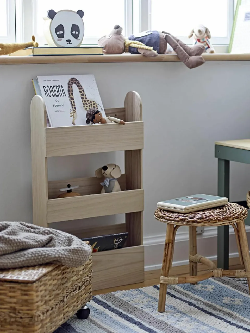 Kinderwandrek Moris van paulowniahout^Bloomingville Mini Online