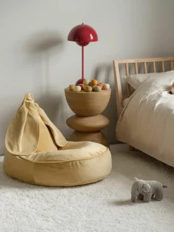 Kinderzitzak Bunny gemaakt van fluweel^Wigiwama Best