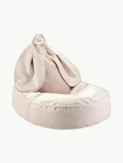 Kinderzitzak Bunny van fluweel^Wigiwama Outlet