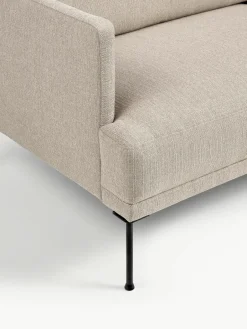Kleine beige hoekbank Fluente^Westwing Collection Outlet