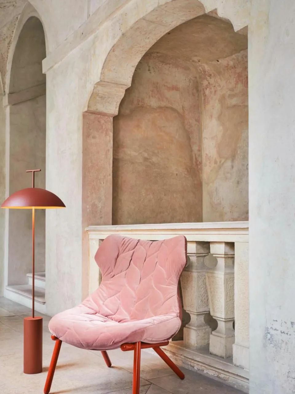 Kleine design LED vloerlamp Geen-A, dimbaar^Kartell Online
