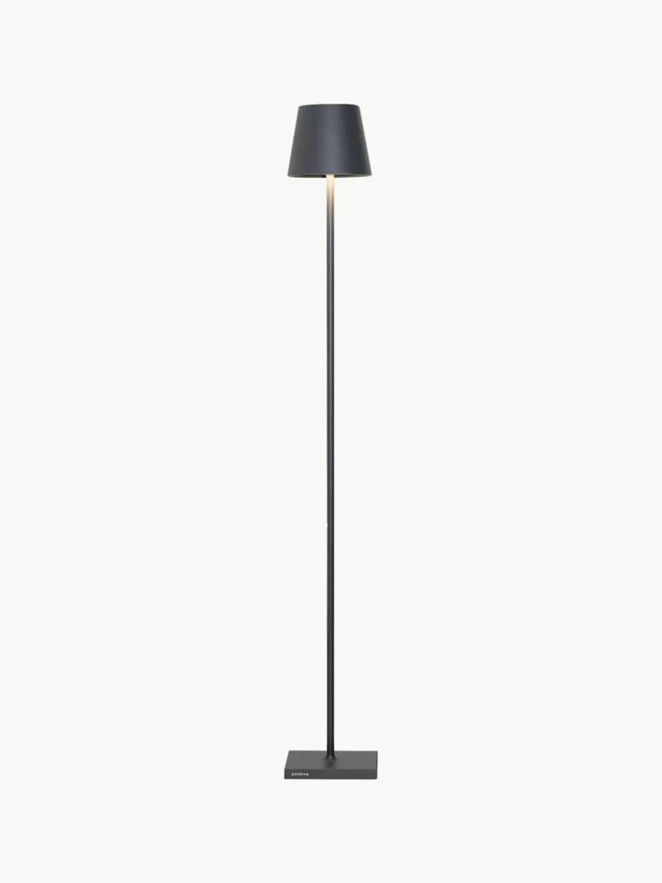 Kleine dimbare LED vloerlamp Poldina, in hoogte verstelbaar^zafferano Sale