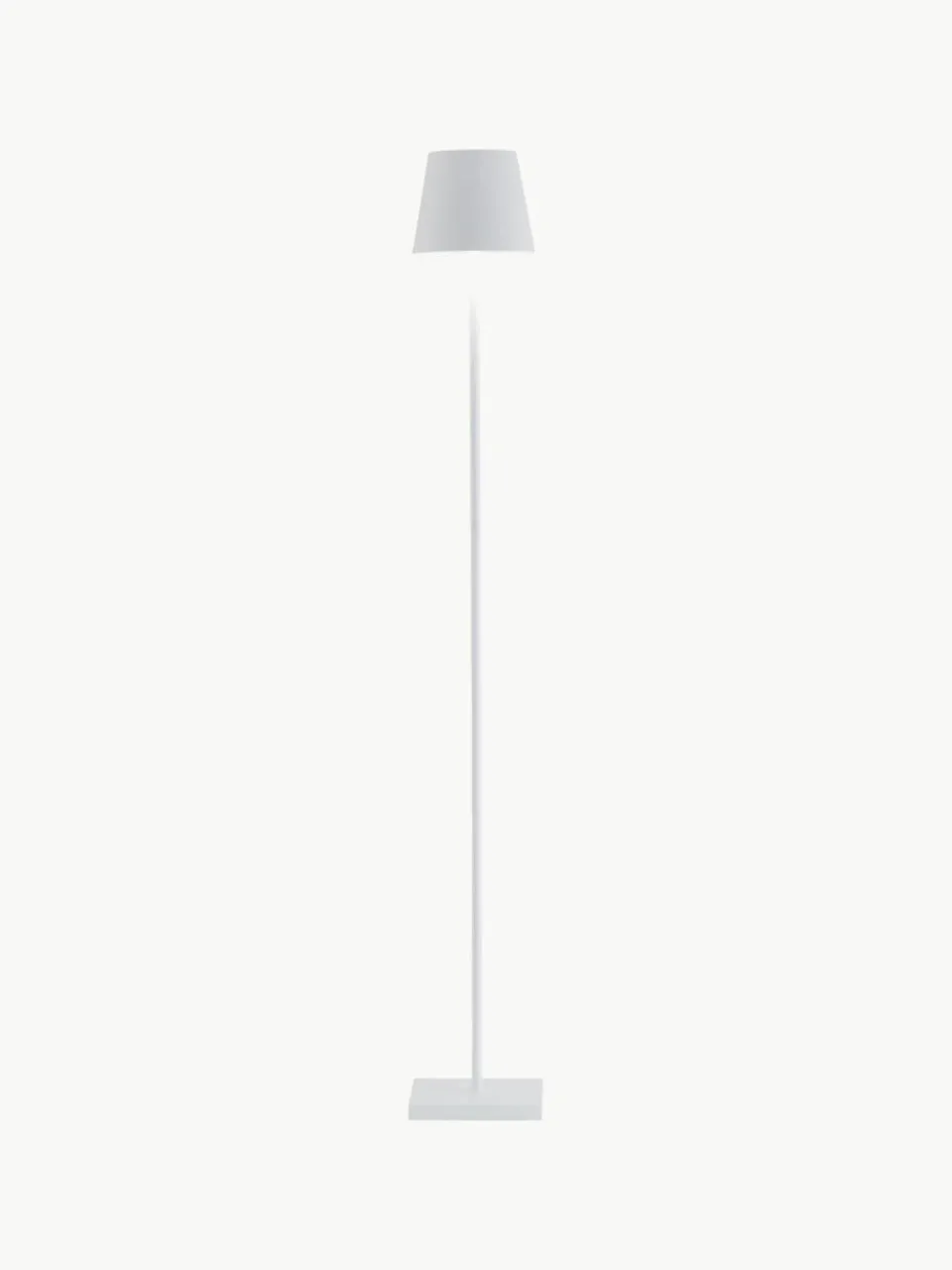 Kleine dimbare LED vloerlamp Poldina, in hoogte verstelbaar^zafferano Outlet