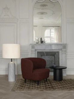 Kleine dimbare vloerlamp Gravity met marmeren voet^GUBI Clearance