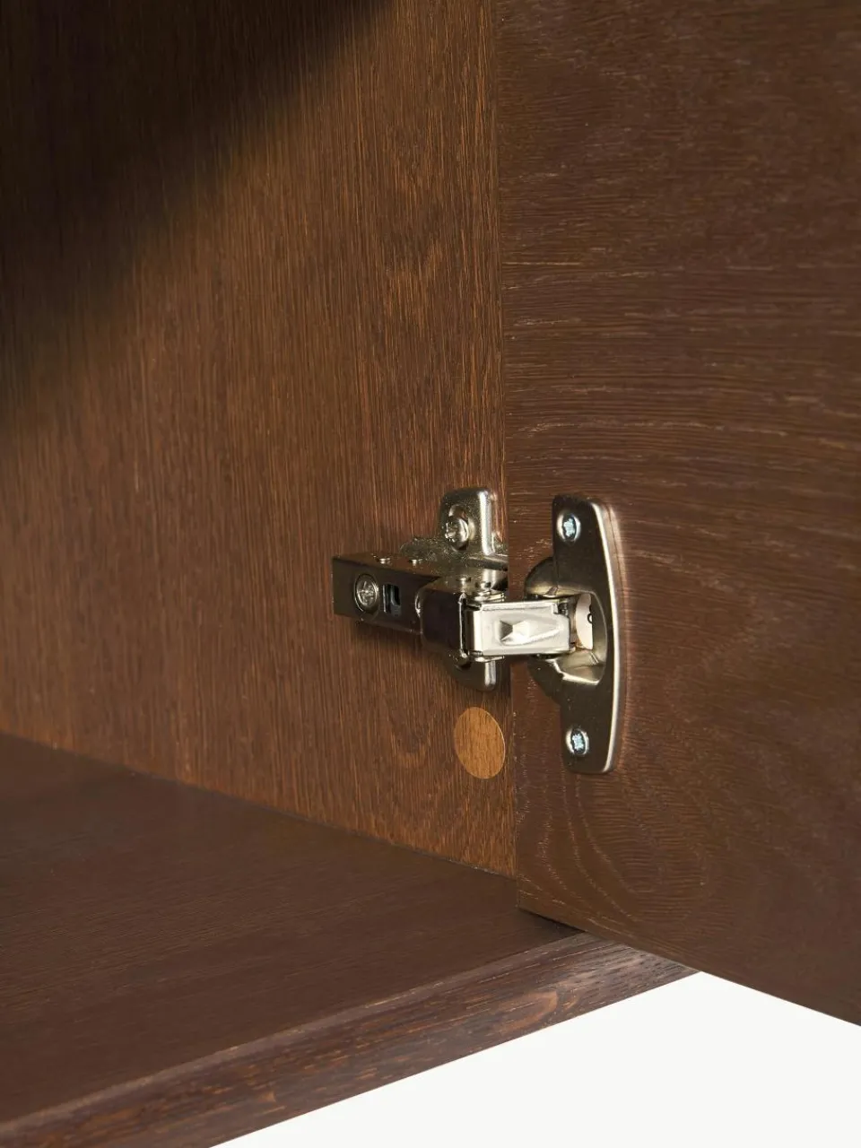 Kleine dressoir Diana van eikenhout^Westwing Collection Hot