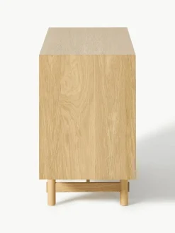 Kleine dressoir Diana van eikenhout^Westwing Collection New