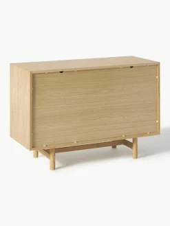 Kleine dressoir Diana van eikenhout^Westwing Collection New