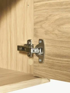Kleine dressoir Diana van eikenhout^Westwing Collection New