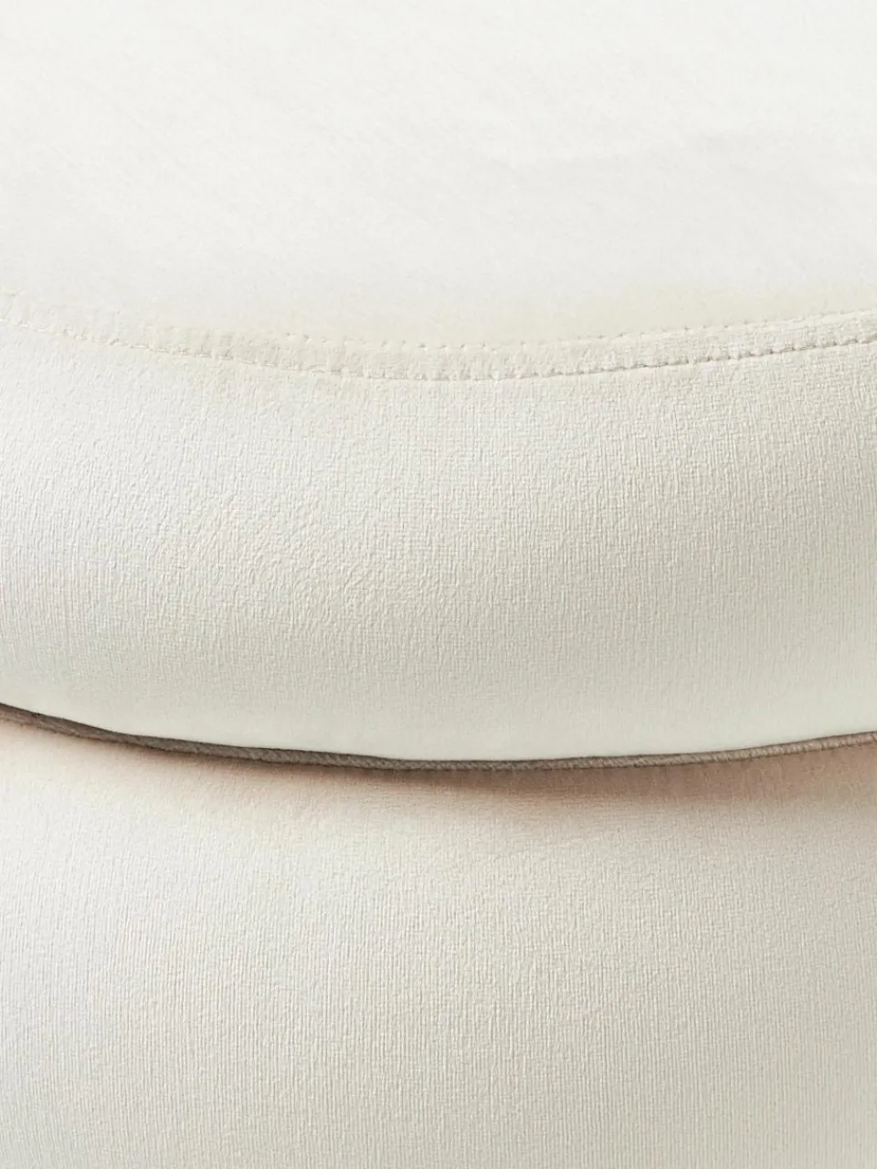 Kleine fluwelen bank Alto met opbergruimte^Westwing Collection Clearance