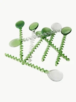 Kleine glazen lepel Emeralds^HKLIVING Clearance