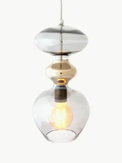 Kleine hanglamp Futura, mondgeblazen^EBB & FLOW Best