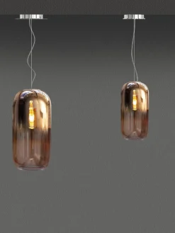 Kleine hanglamp Gople, mondgeblazen^Artemide Clearance