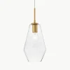 Kleine hanglamp Prisma van glas^Nova Luce Clearance