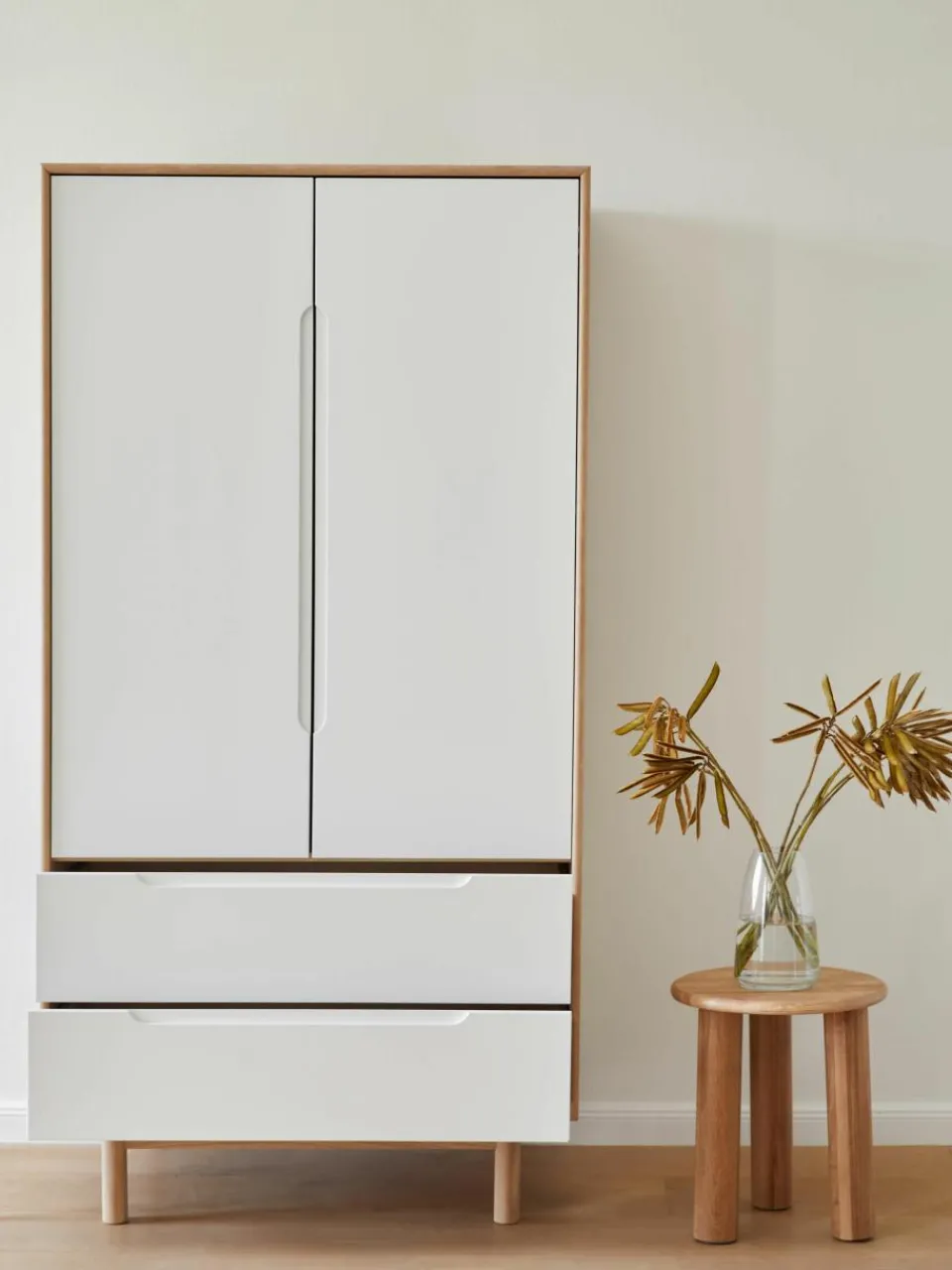 Kleine kledingkast Cassy, 2 deuren^Westwing Collection Sale