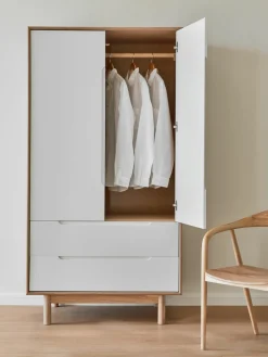 Kleine kledingkast Cassy, 2 deuren^Westwing Collection Sale