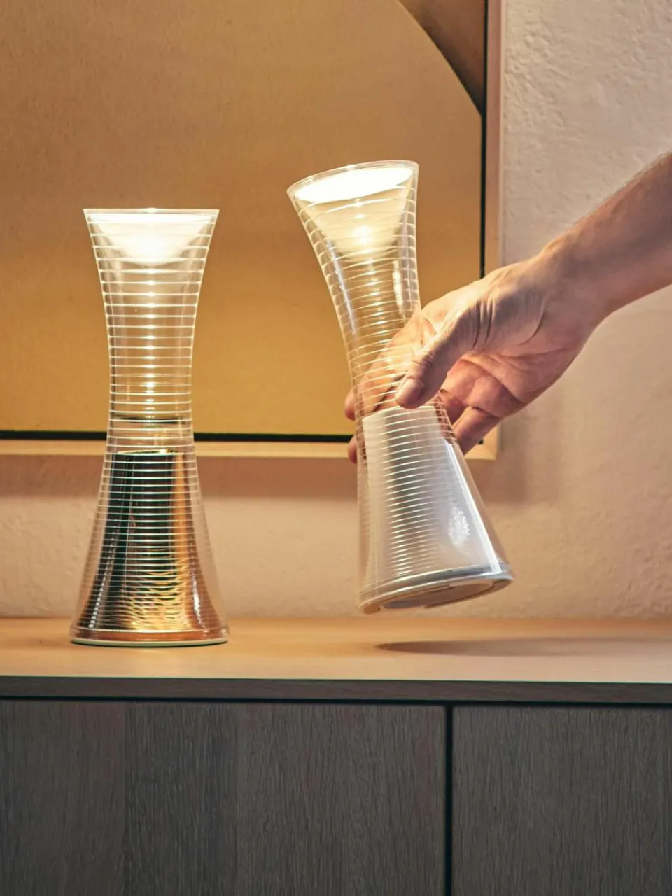 Kleine LED tafellamp Come Together, dimbaar^Artemide Discount