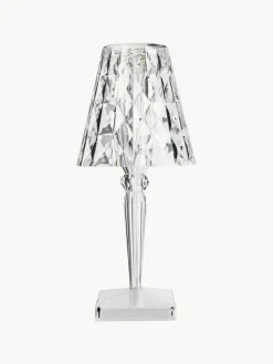 Kleine mobiele LED tafellamp Battery, H 26 cm^Kartell Hot