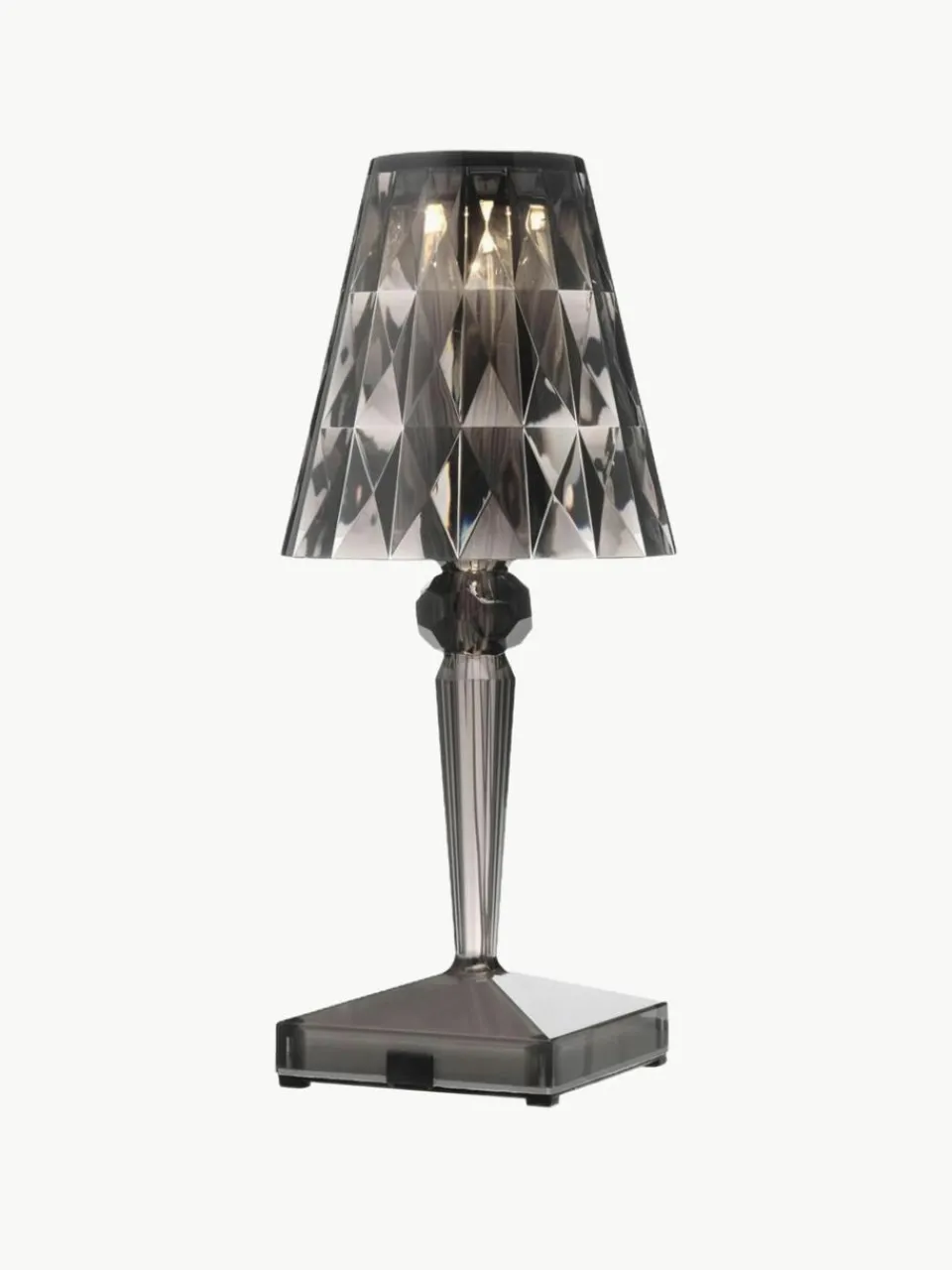 Kleine mobiele LED tafellamp Battery, H 26 cm^Kartell Outlet