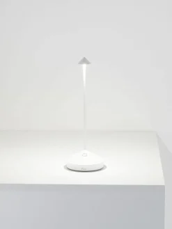 Kleine mobiele LED tafellamp Pina, dimbaar^zafferano Best