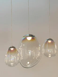 Kleine mondgeblazen LED hanglamp Stellar Nebula, dimbaar, Ø 16 cm^Artemide Discount