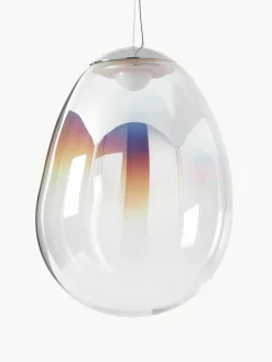 Kleine mondgeblazen LED hanglamp Stellar Nebula, dimbaar, Ø 22 cm^Artemide New