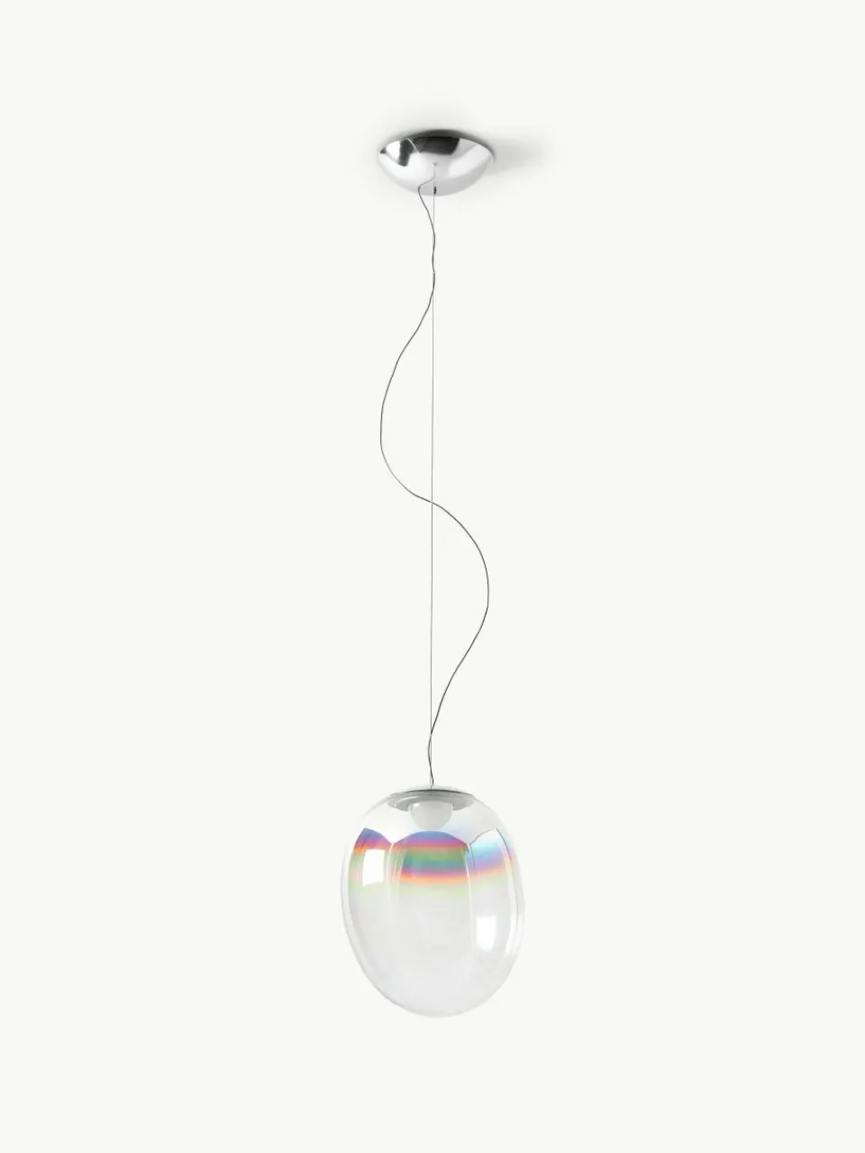 Kleine mondgeblazen LED hanglamp Stellar Nebula, dimbaar, Ø 30 cm^Artemide Best